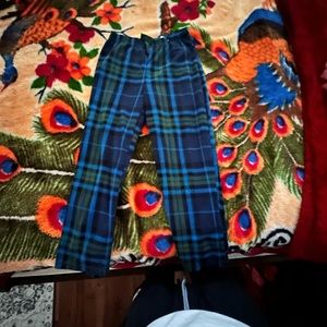 Boys size 10 Steve pajamas, blue and dark green